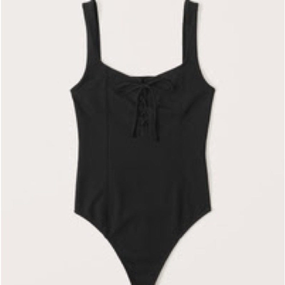 Abercrombie & Fitch Black Bodysuit